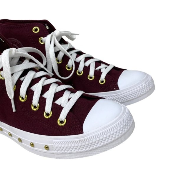 Converse Chuck Taylor High Top Bordeaux Shoes Casual Women Size Sneakers A07906F - Picture 5 of 10